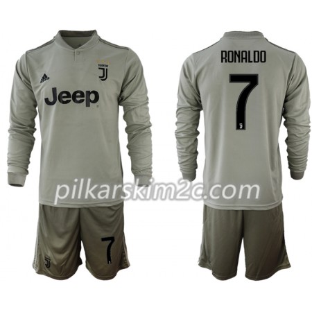 Koszulka Juventus RONALDO 7 Dziecięca Precz 2018-2019 - Koszulki Piłkarskie(L/S)